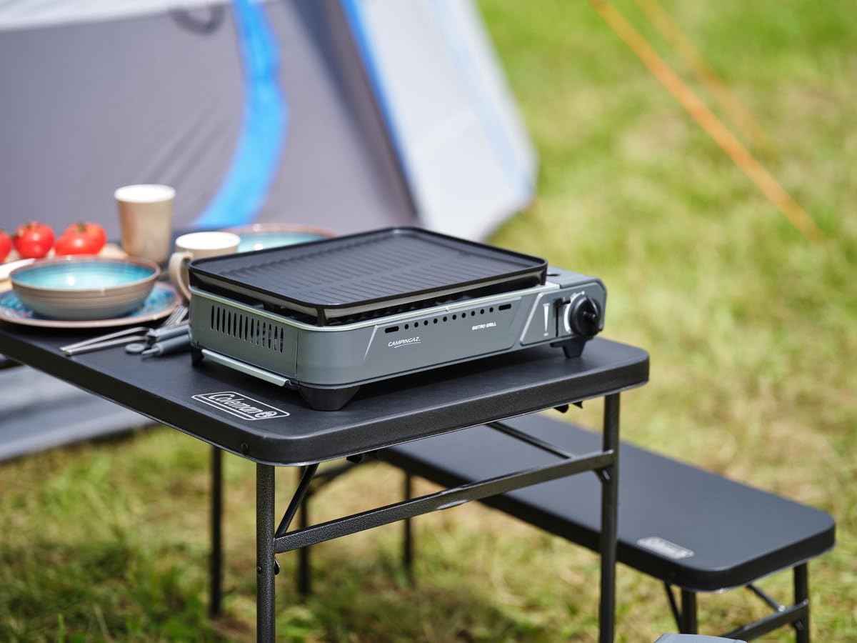 【新品未使用】Coleman Compact Kitchen Table Buy Coleman Pack-Away 4 Person Folding All-in-One Steel Table